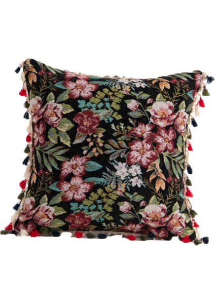 18X18 Inç Yastık Örtüsü Pillowslip Yastık Kılıfları Oturma Odası Için Kolay Kurulum D (Yurt Dışından)