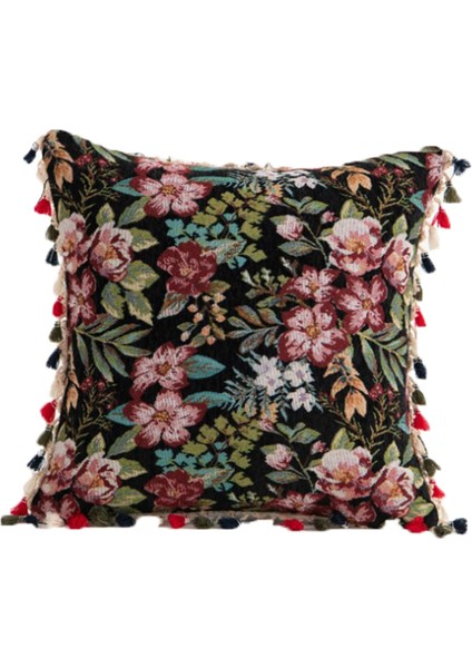 18X18 Inç Yastık Örtüsü Pillowslip Yastık Kılıfları Oturma Odası Için Kolay Kurulum D (Yurt Dışından) fiyatları