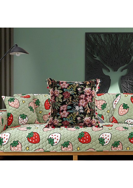 18X18 Inç Yastık Örtüsü Pillowslip Yastık Kılıfları Oturma Odası Için Kolay Kurulum D (Yurt Dışından) fırsatları