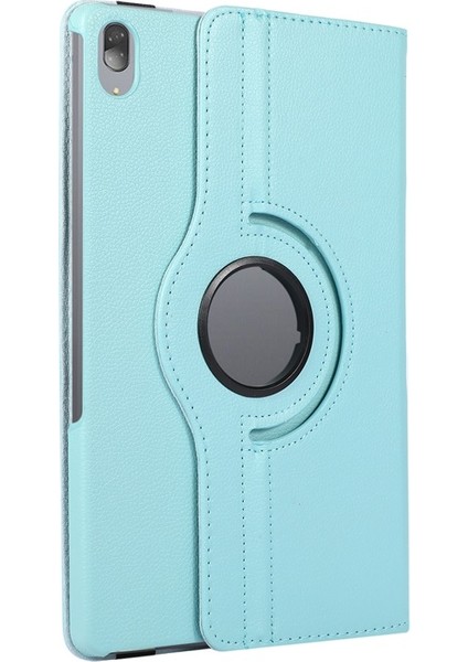 Lenovo P11 Pro Uyumlu 360 Rotating Stand Suni Deri Kılıf