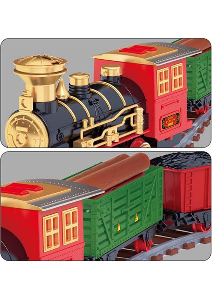 Elektrikli Noel Tren Parça Seti (Yurt Dışından) fırsatları