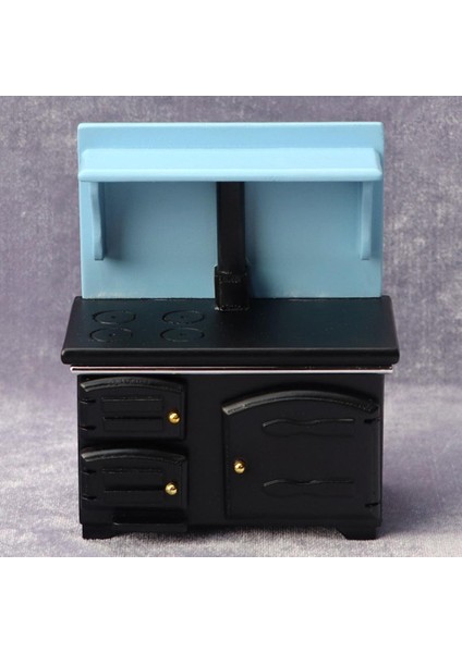 1/12 Ahşap Bebek Evi Mobilya Sobası (Yurt Dışından) fiyatları