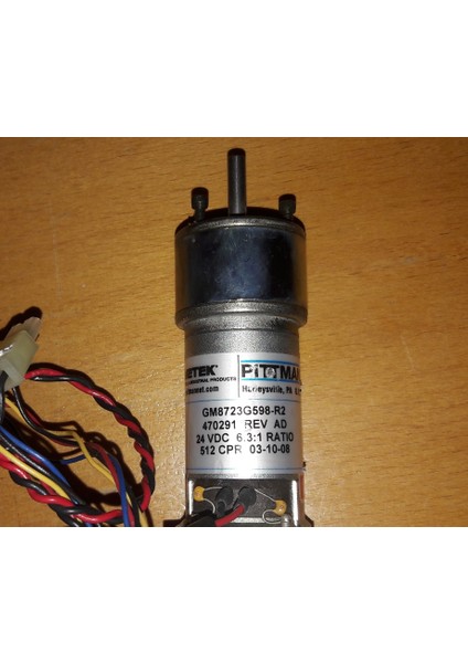 Pittman GM8723G598-R2 24V Encoderli Dc Motor