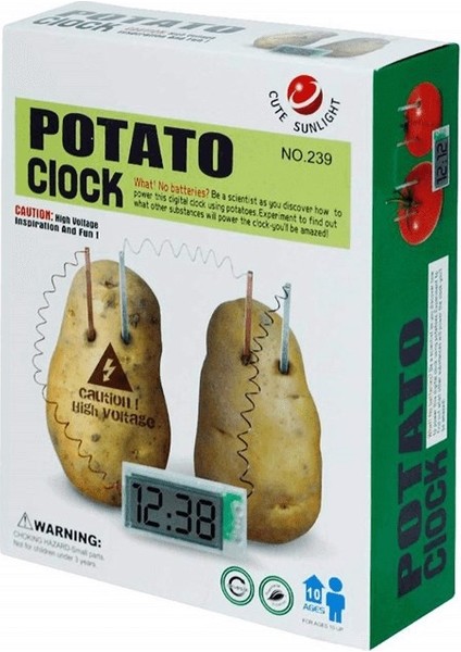 Patates Saati Deney Kiti Bilim Seti