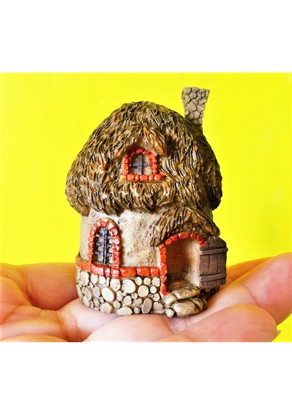 5,2cm Mini Saman Ev Silikon Kalıp K-263