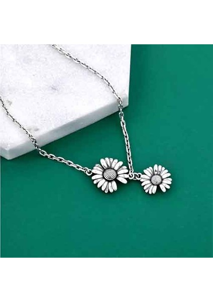 TS000816 - Papatya 925 Ayar Gümüş Kadın Bileklik fiyatları
