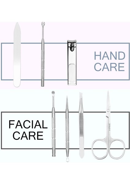 Tırnak Makası Seti 7 In1 Lik ve Sağlık Araçları Paslanmaz Çelik Tırnak Eti Makası Manikür Bakım Seti Düzeltici Etrafında Taşınabilir fiyatları