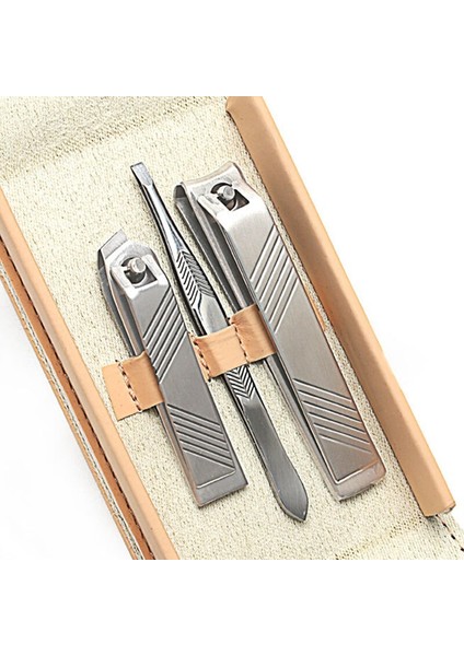 Paslanmaz Çelik Manikür Seti Tırnak Makası Profesyonel Pedikür Pensesi Düzeltme Aracı ile Batık Tırnak Makası Kitleri fırsatları