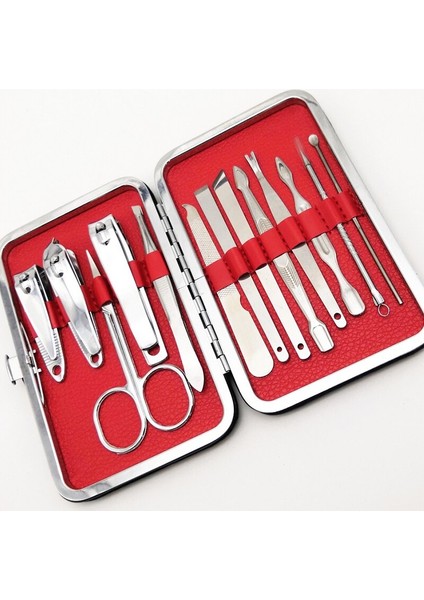 13 Adet Paslanmaz Çelik Pedikür Tırnak Makası Kesici Seti Manikür Nail Art Araçları Ev Kulak Kaşığı Pedikür Tırnak Makası Seti(Yurt Dışından) modelleri