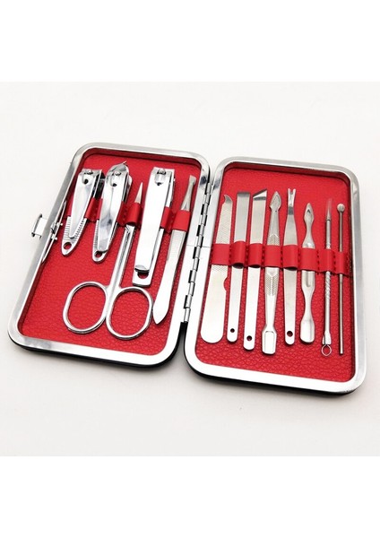 13 Adet Paslanmaz Çelik Pedikür Tırnak Makası Kesici Seti Manikür Nail Art Araçları Ev Kulak Kaşığı Pedikür Tırnak Makası Seti(Yurt Dışından) fırsatları