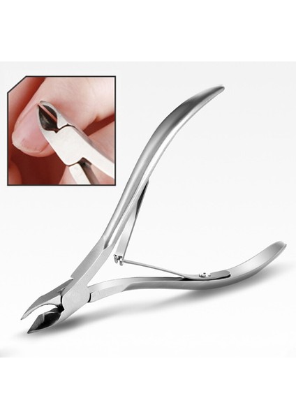5 Adet/grup Nail Art Manikür Alet Seti ve Kitleri Paslanmaz Çelik Tırnak Eti Kaşık Itici Pense Giyotin Tırnak Makası Kesici Itici modelleri