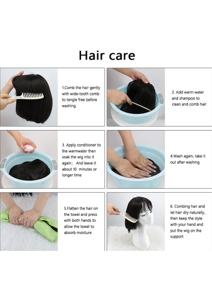 Sentetik Kısa Düz Peruk Siyah Bob Peruk Kadınlar Içın Kahverengi/beyaz Renk Lük Kullanım Saç Sıcaklık Fiber fiyatları