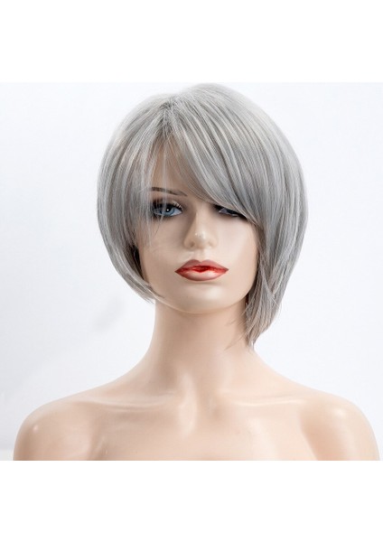 Kadınlar Içın Saç Peruk Parti Sentetik Bob Peruk Kısa Düz Doğal Cosplay Moda Kadın Isıya Dayanıklı Peruk fiyatları