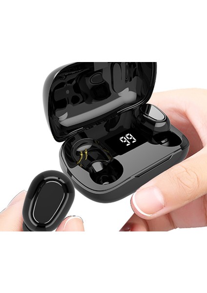 L21PRO Bluetooth Kulaklık 5.0 Şarj Bölmeli Gerçek Stereo (Yurt Dışından)