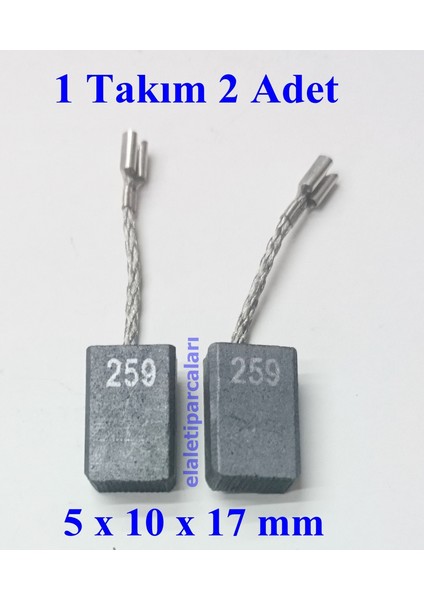 Metabo We 14-125 Plus / 14-125 Quick / 14-125 Vs Kömür Fırça