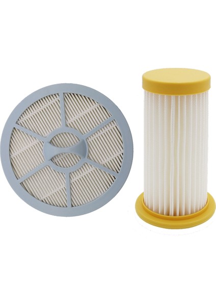 Philips Uyumlu Fc 8260 8261 Gemini Elektrikli Süpürge Silindir ve Yuvarlak Hepa Filtre Seti
