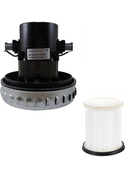 Arnica Uyumlu Bora 3000 4000 5000 7000 Elektrikli Süpürge Motoru ve Hepa Filtre