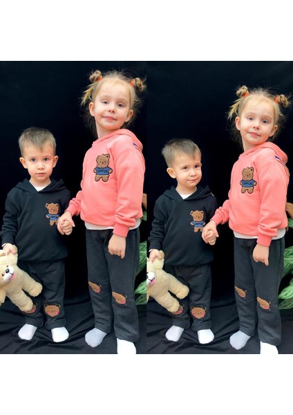 Çocuk Unisex Ayıcıklı Muhteşem Kombin