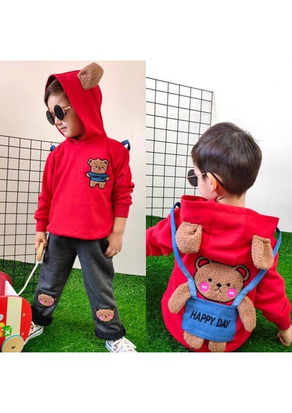 Çocuk Unisex Ayıcıklı Muhteşem Kombin modelleri