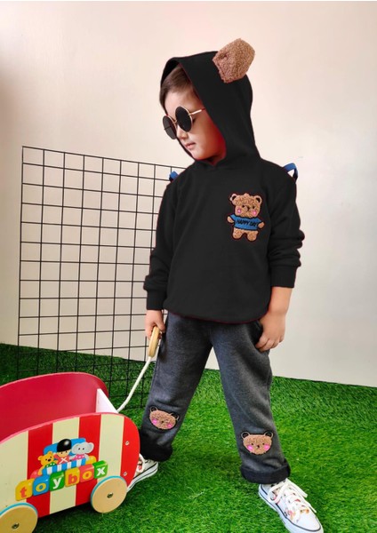 Çocuk Unisex Ayıcıklı Muhteşem Kombin fırsatları