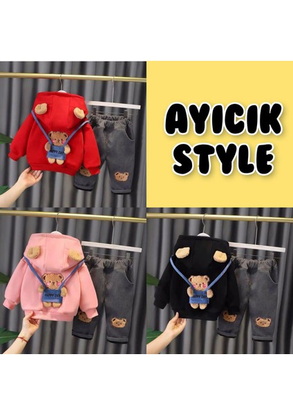 Çocuk Unisex Ayıcıklı Muhteşem Kombin fırsatları