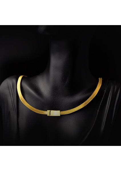 Taşsız Trabzon Hasır 14 Ayar Altın Gerdanlık fiyatları