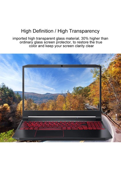puluz Acer Nitro 5 2021 15.6 Inç Için Temperli Cam Filmi Şeffaf (Yurt Dışından) modelleri