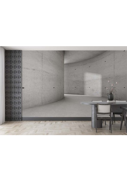 3D Duvar Kağıdı Beton Derin Tünel