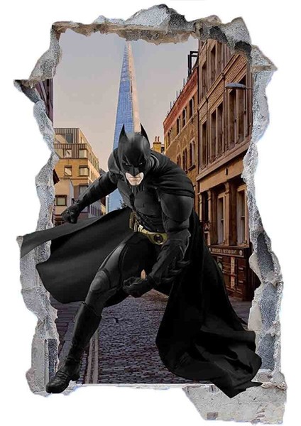 Kt Grup Batman 3D Duvar Sticker