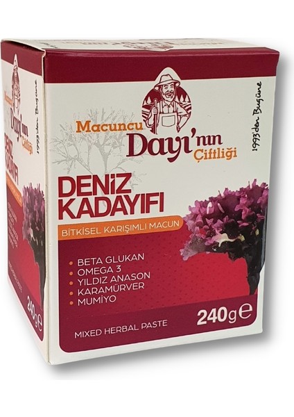 Deniz Kadayıfı Macunu 240 gr