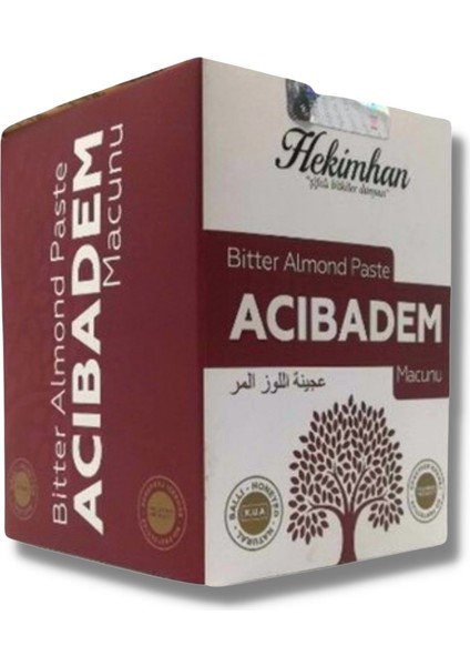 Acı Badem Macunu 240 gr x 2