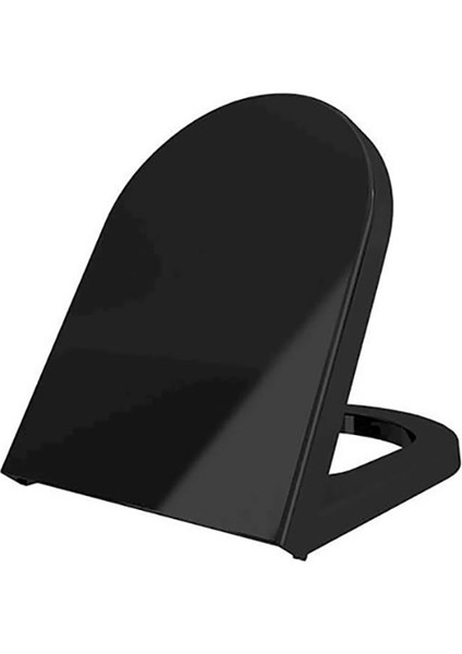 Bocchi Pure S Klozet Kapağı Kısa Parlak Siyah A0302-005