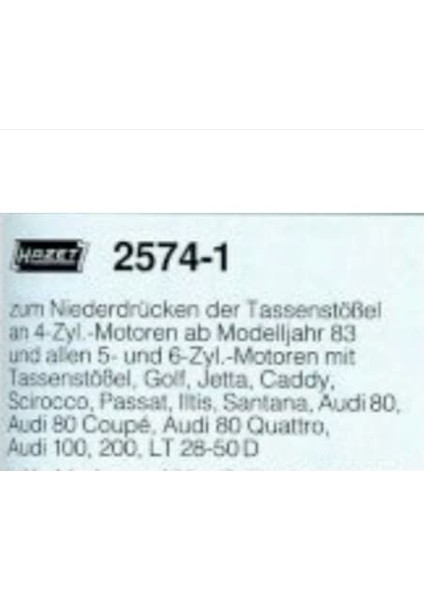 2574-1 Vw-Audi Subap Itici Baskı Aparatı 260 mm