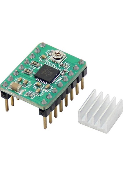 A4988 Step Motor Sürücü Kartı + Soğutucu (Yeşil) modelleri