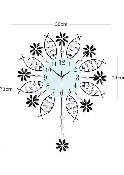 puluz Salon Minimalist Salıncak Saati (Yurt Dışından)