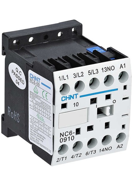 NC6-0910M 4 Kw 9 A 3 Kutup 220 V Mini Kont. Chint