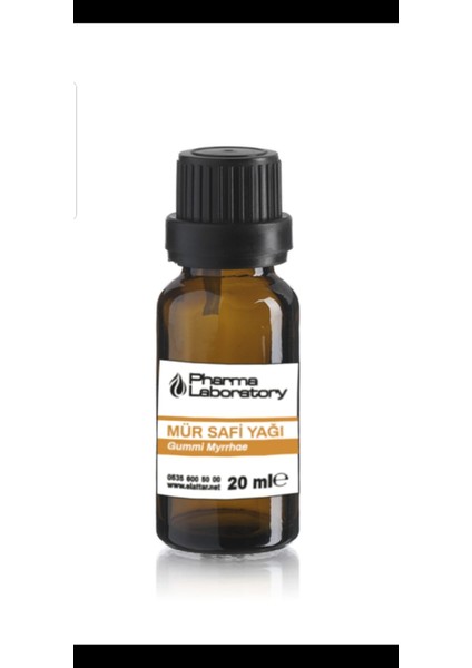 Pharma Lab 20 ml Saf ve Doğal Mürsafi Yağı