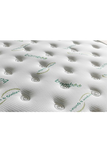 90X140 Bamboo Lüx Ortopedik Soft Ortopedik Yaylı Yatak