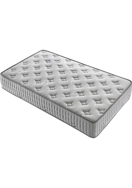 80X170 Kupons Silver Lüx Ortopedik Soft Ortopedik Yaylı Yatak