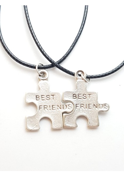 Puzzle Arkadaşlık Best Friends Bff Kolyesi 2'li Model