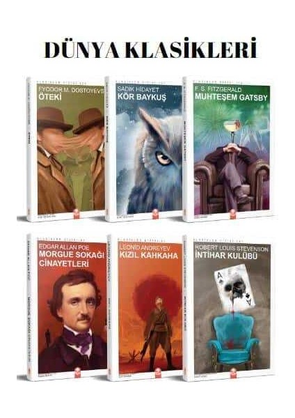 Dünya Klasikleri Seti - 5 (6 Kitap)