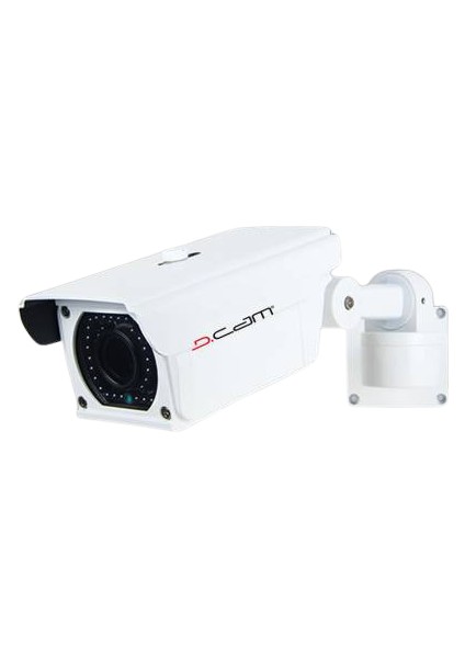 Dcam D-IR05 Beyaz Kasa 2.0MP 80 Metre Görüş Mesafeli Güvenlik Kamerası