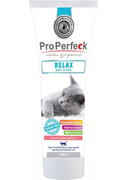 Relax Anti Stres Kedi Sakinleştirici Paste Macunu 100 gr