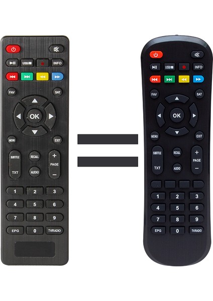 Weko Kr Magbox Royal*sıgma*orbit*freebox Starbox*xbox*wismann Mini 600 Hd Kumanda (UK-035) (34068=15221)