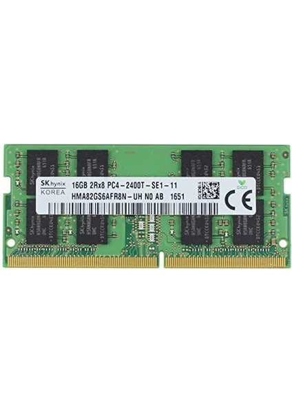 Sk Hynix HMA82GS6AFR8N-UH 16 GB 2400 Mhz Ddr4 Notebook Ram