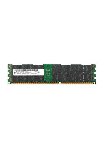 Mıcron 16GB MT36KSF2G72PZ-1G4D1HF PC3L-10600R DDR3-1333 Ecc Cl9 240 Pın 1.35V Low Server Ram