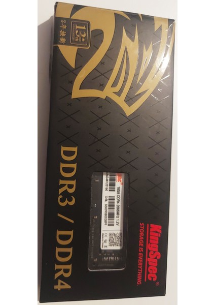 16 Gb,ddr4, Sodımm, PC4-21300, 2666MHZ, KS2666D4N12016G Notebook Ram