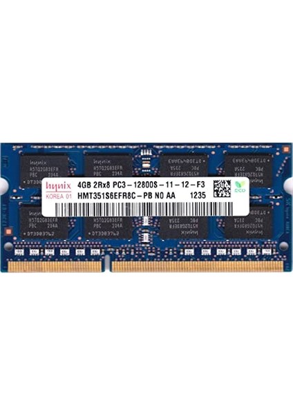 Sk HMT351S6EFR8C-PB 4 GB 1600 Mhz Ddr3 Notebook Ram Kutusuz Ürün