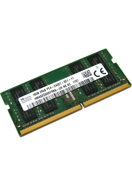 Sk Hynix HMA82GS6AFR8N-UH 16 GB 2400 Mhz Ddr4 Notebook Ram Kutusuz