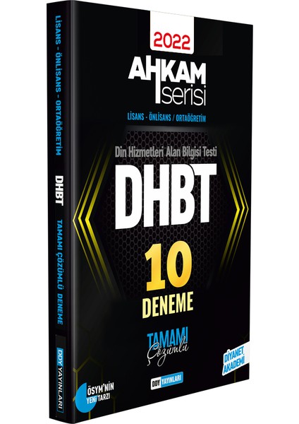 DHBT Ahkam Serisi Tüm Kitaplar 3’ Lü Set (Ciltli)